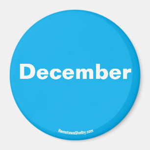 Dezember-Magnet Magnet
