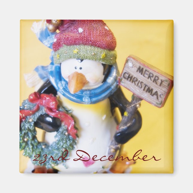 Dezember ・ Pinguin ・ Magnet (Vorne)