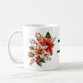 DEZEMBER - POINSETTIA KAFFEETASSE