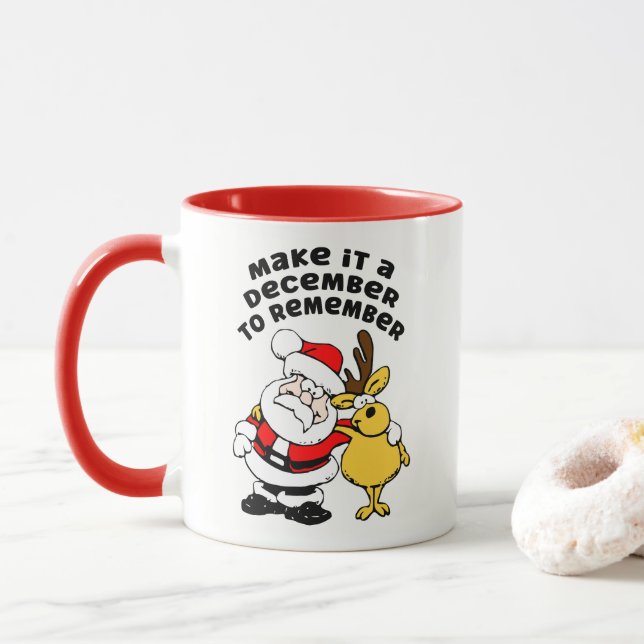 Dezember Tasse (Mit Donut)