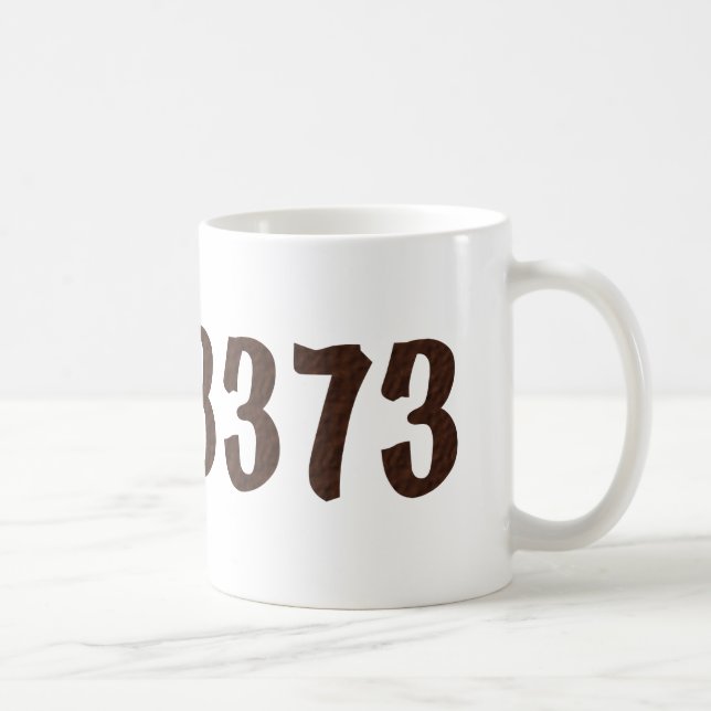 Dezimale Kaffee-Tasse Deweys Tasse (Rechts)