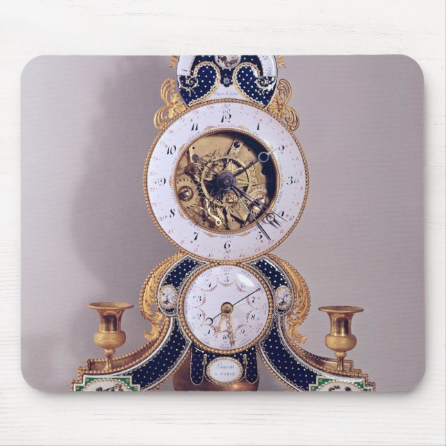 Dezimale und duodezimale Uhr Mousepad (Vorne)