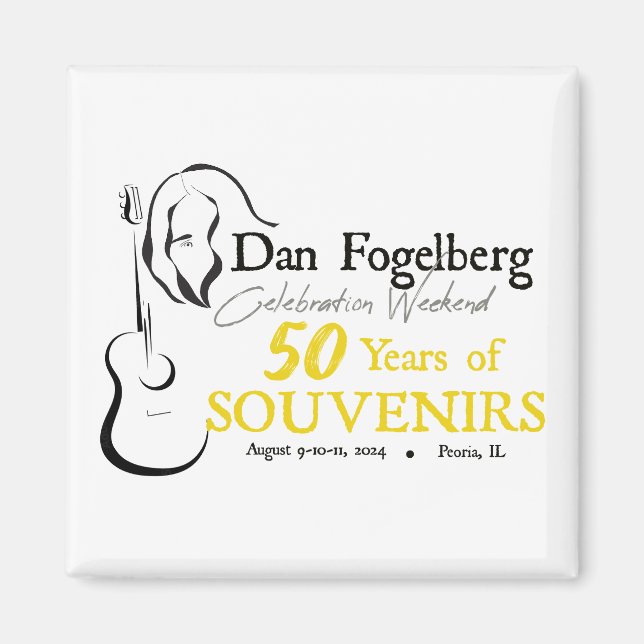 DF Celebration Weekend 2024 Kühlschrank Magnet (Vorne)