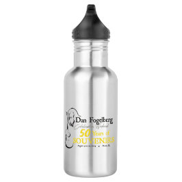 DF Celebration Weekend 2024 Water Bottle Silver Edelstahlflasche