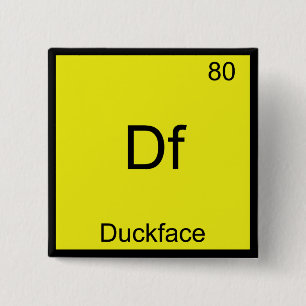 Df - Entensymbol Meme Lustige Chemie Button