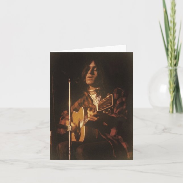 DF in Concert frühen 70er Notecard Karte (Vorderseite)