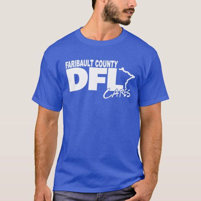 DFL Cares T Shirt (Vorderseite)
