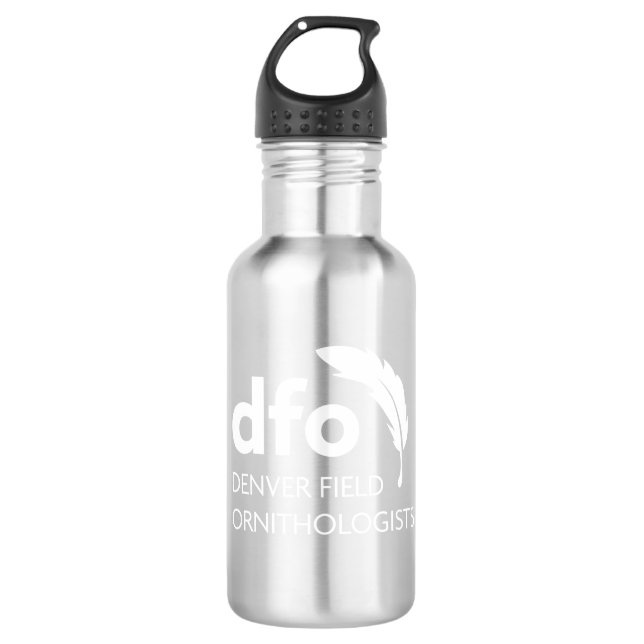 DFO Wasserflasche Edelstahlflasche (Vorderseite)