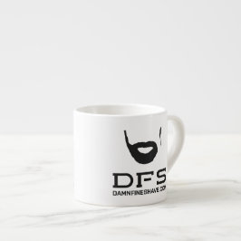 DFS weiße Espresso-Tasse Espressotasse