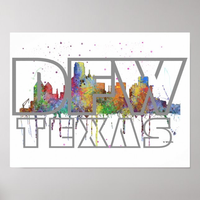 DFW TEXAS - Poster (Vorne)