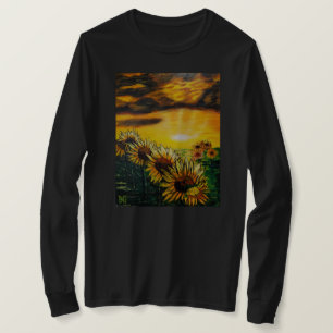 DG-Gemälde Sonnenblumenfelder  T-Shirt