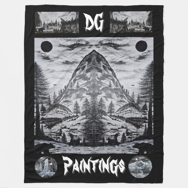 DG-Gemälde Wild Mountain Decke (Vorderseite)