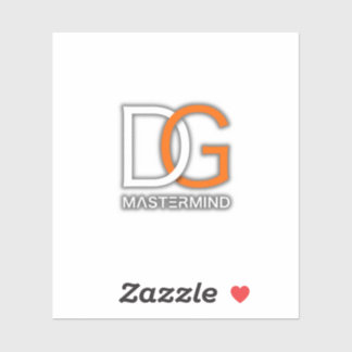 DG Mastermind Stickers - Baugrößen Aufkleber