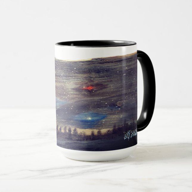DG Paintings Cosmic Forest  Tasse (VorderseiteRechts)