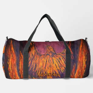 DG Paintings Feuerphoenix Duffle Bag