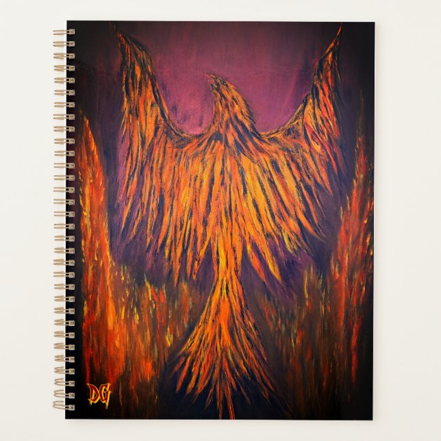 DG Paintings Feuerphönix  Planer (Vorderseite)