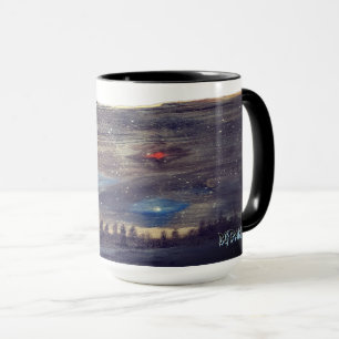 DG Paintings Kosmischer Wald Tasse