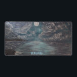 DG Paintings Moonlit Bay Desk Mat Schreibtischunterlage<br><div class="desc">DG Paintings original artwork designed product</div>