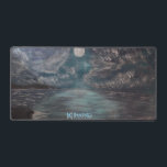 DG Paintings Moonlit Bay Desk Mat Schreibtischunterlage<br><div class="desc">DG Paintings original artwork designed product</div>