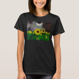 DG Paintings Mystic Sunflower Field T-Shirt
