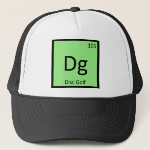 Dg - Symbol für die Position Golf Sports Chemistry Truckerkappe