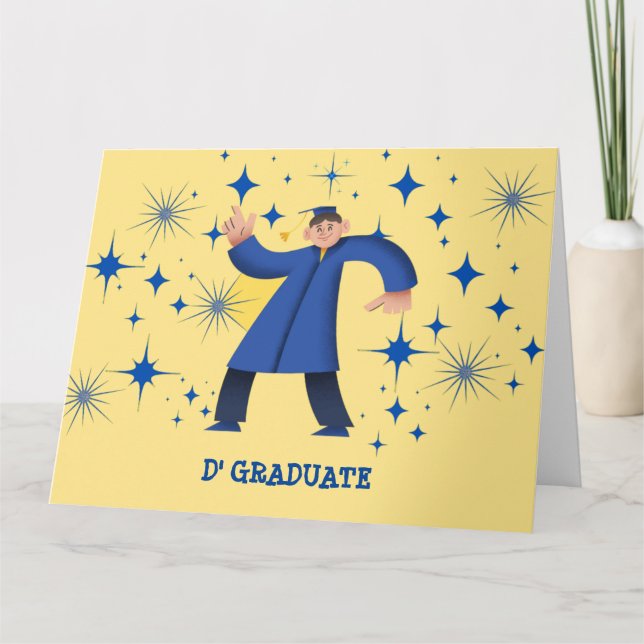 D'GRADUATE! KARTE (Vorderseite)