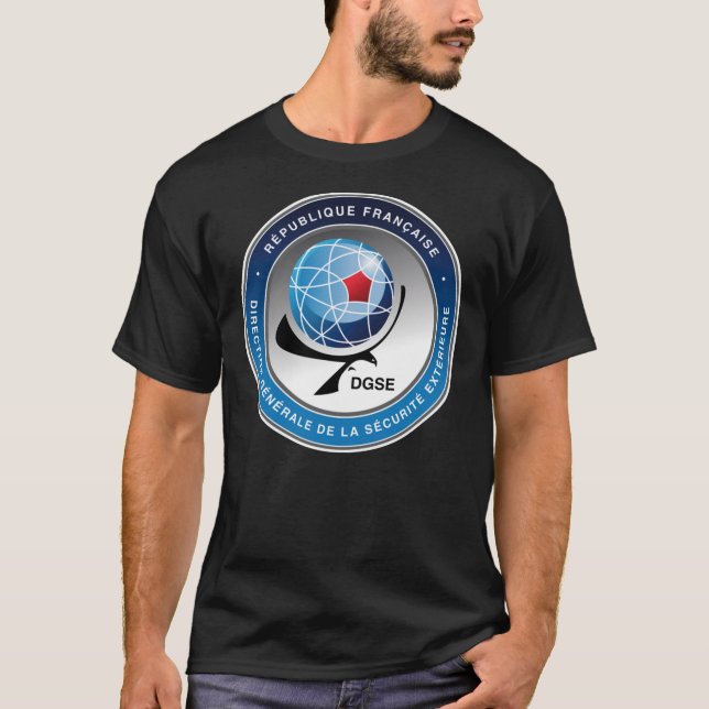 DGSE FRENCH INTELLIGENCE SERVICE Classic T - Shirt (Vorderseite)