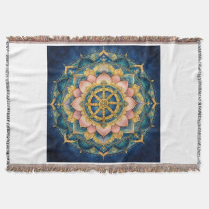 Dhamar-Lotus-Mandala Decke