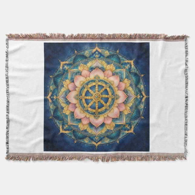 Dhamar-Lotus-Mandala Decke (Vorderseite)