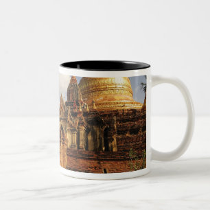 Dhamma Yazaka Pagoda in Bagan (Pagan), Myanmar Zweifarbige Tasse