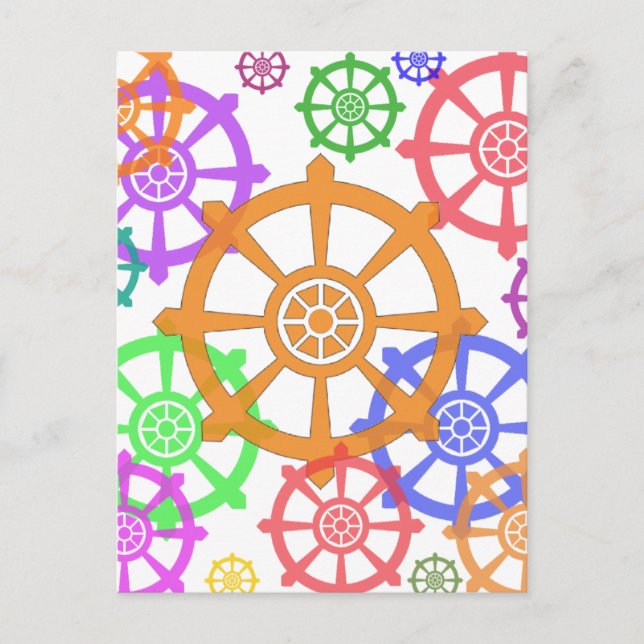 Dharma Postkarte (Vorderseite)