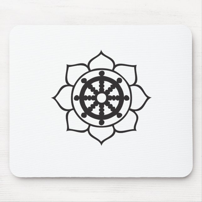 Dharma Rad Lotus Mousepad (Vorne)