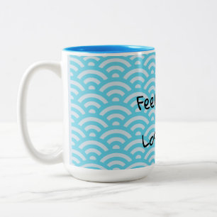 Dharma Unterrichten verlieren die Geschichte Zweifarbige Tasse