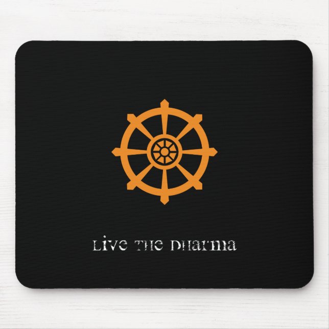 Dharma Wheel Mousepad (Vorne)