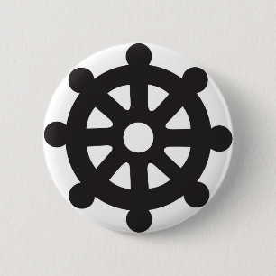 Dharmacakra, Dharmachakra, "Rad von Dharma " Button