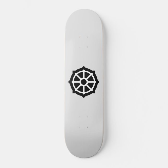 Dharmarad (Buddhismus, Hindusim) Skateboard (Vorderseite)