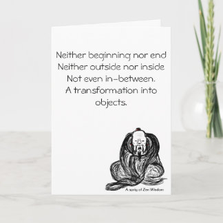 Dharmas de carte de voeux d'esprit