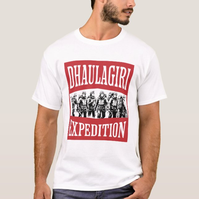 Dhaulagiri-Expedition T-Shirt (Vorderseite)