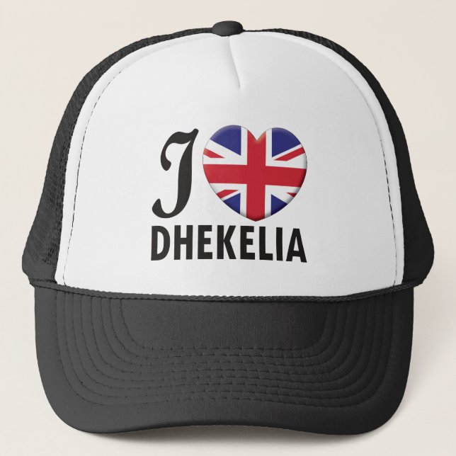 Dhekelia Liebe Truckerkappe (Vorderseite)
