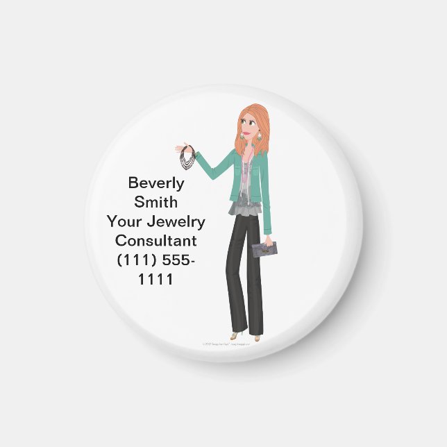 DHG Round Magnet (3,25 Zoll) (Vorne)