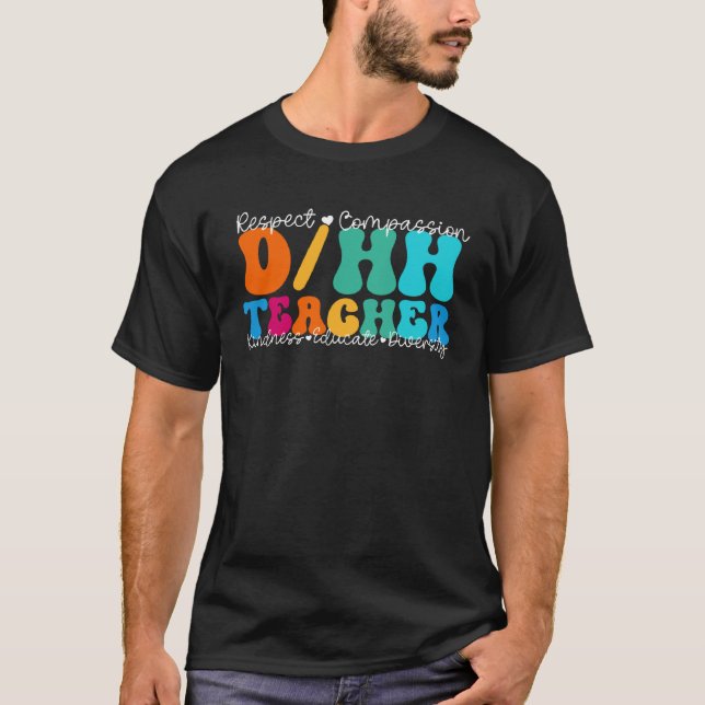 DHH Teacher Appreciation Week Back to School T-Shirt (Vorderseite)