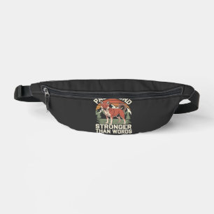 Dhole-Liebhaber Wildlife Canid Asiatischer Wilder Bauchtasche