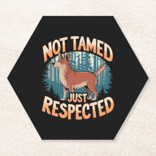 Dhole Lover Wildlife Canid Untersetzer