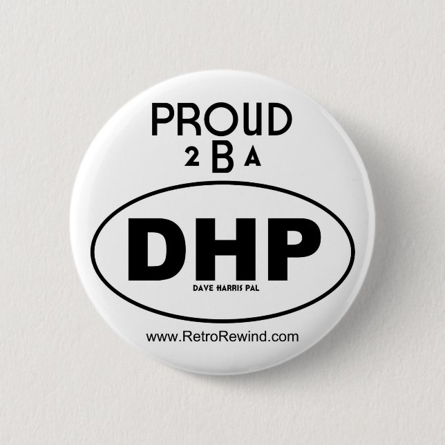 DHP Knopf Button (Vorderseite)