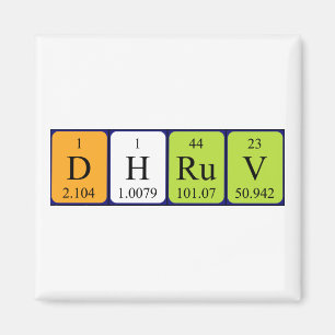 Dhruv Periodenmagnet Magnet