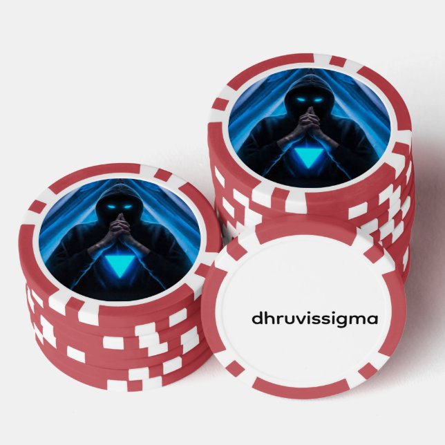 Dhruvissigma Pokerchips (Stapel)