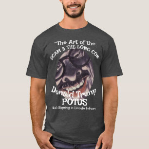 DHS FBI CBP ECHTER POLITISCHER BETRUG Art Trump PO T-Shirt
