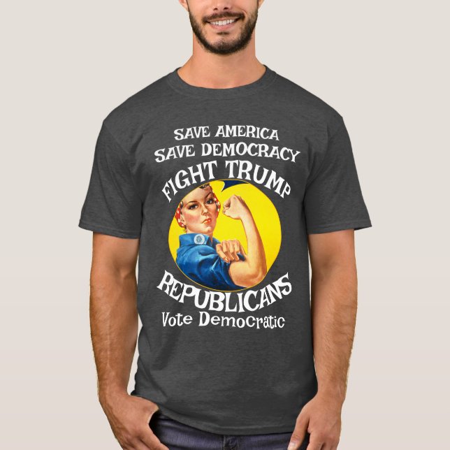 DHS FBI CBP TRUMP REPUBLIKANISCHE PARTEI USA AMERI T-Shirt (Vorderseite)