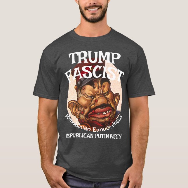 DHS FBI CBP TRUMP REPUBLIKANISCHE PARTEI USA AMERI T-Shirt (Vorderseite)