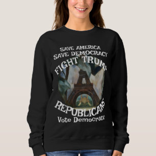 DHS FBI CBP Trump Sweatshirt Damen 36 37 38 39 